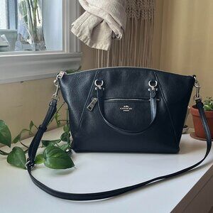 Coach black crossbody bag - as good as new